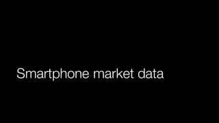 Smartphone market data
 
