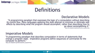 Declarative Network Configuration | PPTX | Programming Languages ...
