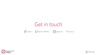 @saftsaak
Get in touch
@boonconPIXELS @booncon boonconpixels.ﬁ
 