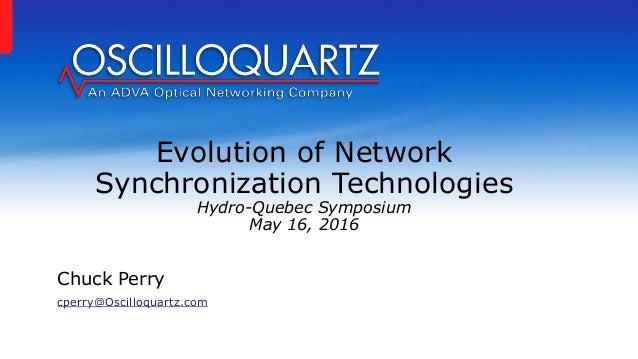 technologies sync 1 Technologies Synchronization Evolution of Network