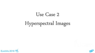 EuroVis 2016
Use Case 2
Hyperspectral Images
 
