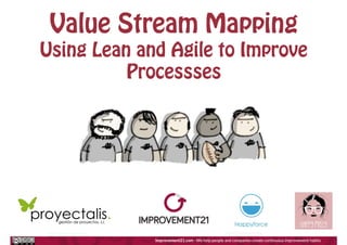 Value Stream Mapping
Using Lean and Agile to Improve
Processses
 