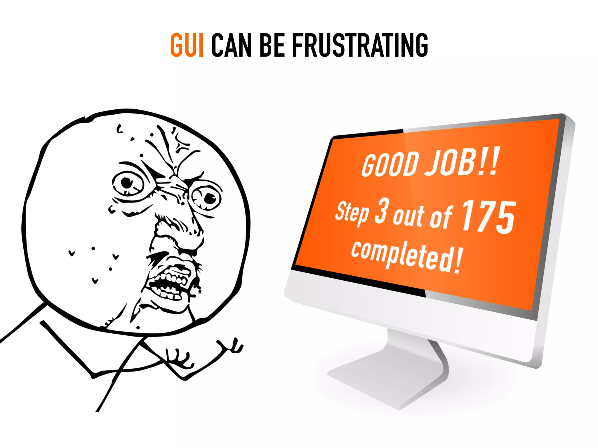 http://www.forbes.com/sites/connieguglielmo/2014/01/24/macintosh-at-30-interesting-profound-and-curious-things-said-about-apples-insanely-great-computer/#4551b32b2450
CUSTOMER EXPERIENCE = GUI?
 
