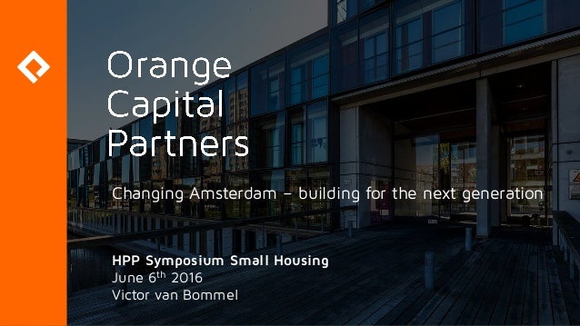 Capital Partners - HPP Symposium Small Housing - June 2016