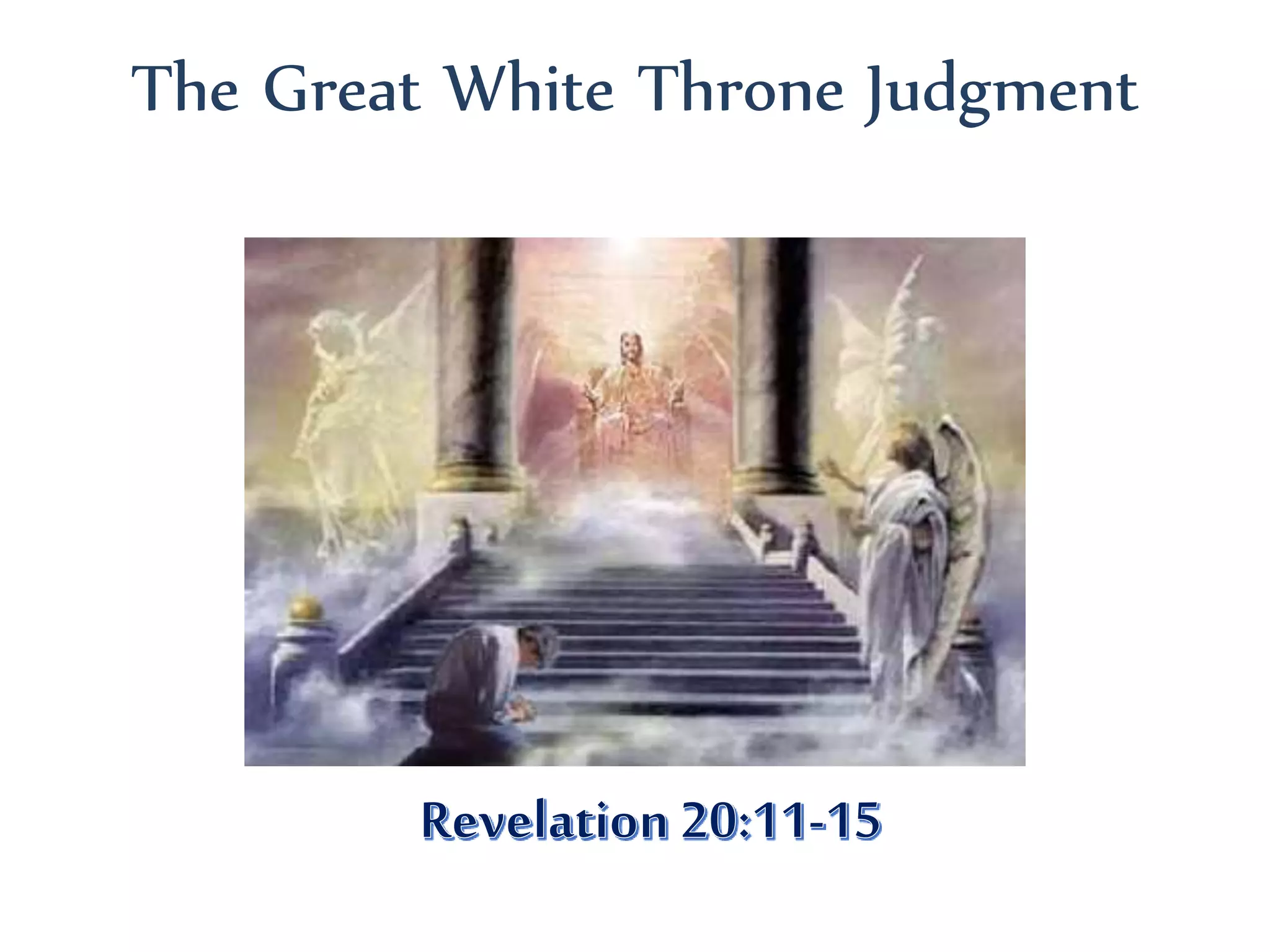 Great White Throne Judgment | PPTX