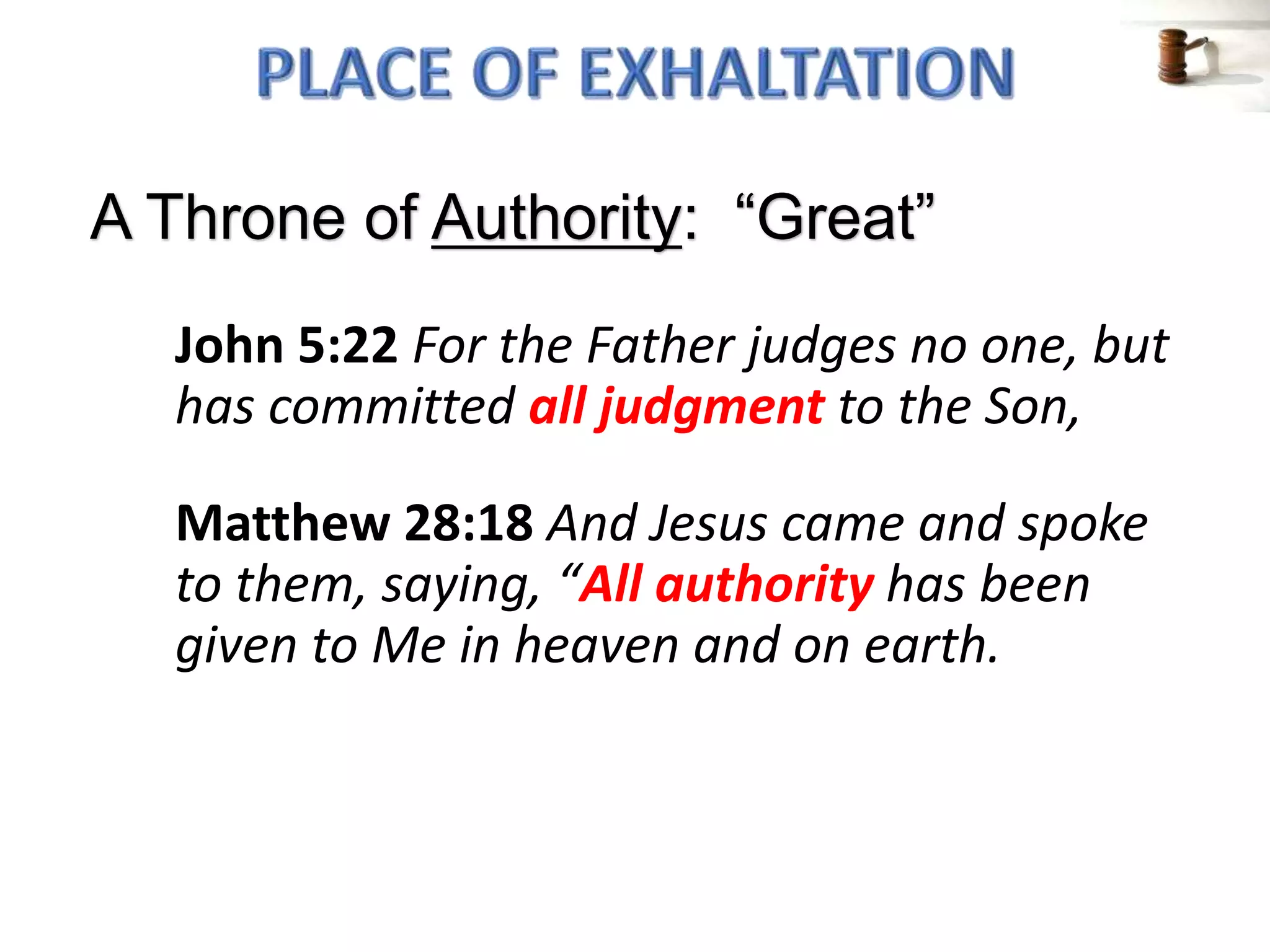 Great White Throne Judgment | PPTX