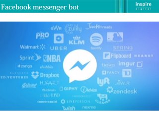 Facebook messenger bot
 