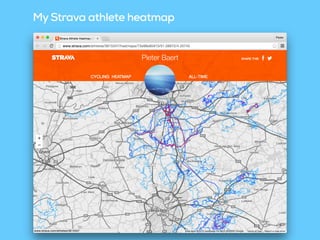 My Strava athlete heatmap
 
