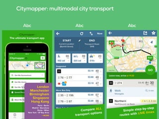 Citymapper: multimodal citytransport
Abc AbcAbc
 