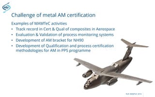 160615 Metal AM for Aerospace and High-End Applications (Marc de Smit ...