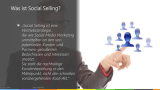 „Social Selling ist eine
Vertriebsstrategie,
die wie Social Media Marketing
unmittelbar an den von
potentiellen Kunden und
Partnern geäußerten
Bedürfnissen und Interessen
ansetzt.
Sie stellt die nachhaltige
Kundenbeziehung in den
Mittelpunkt, nicht den schnellen
vorübergehenden Kauf-Akt.“
© vibrio 2016 http://vibrio.eu 4
Was ist Social Selling?
 