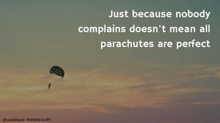 @usabilityed #IWMW16 #P1
 