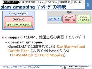 ROS を用いた自律移動ロボットのシステム構築 | PDF