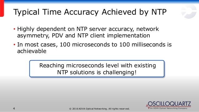 Improving NTP Installed Base Time Accuracy