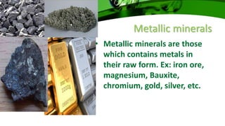 Mineral Resources | PPTX