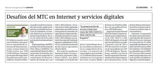 Desafíos del MTC en Internet y servicios digitales