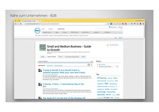16
Nähe zum Unternehmen - B2B
 