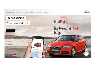 Internett.
The Internet of Good
Things.
 