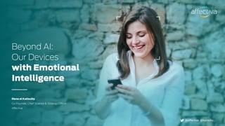 Transforming Digital Experiences with Emotion Sensing and Analytics - DPRS Nashville, 11/16/15