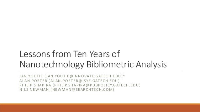 Bibliometrics thesis or dissertation