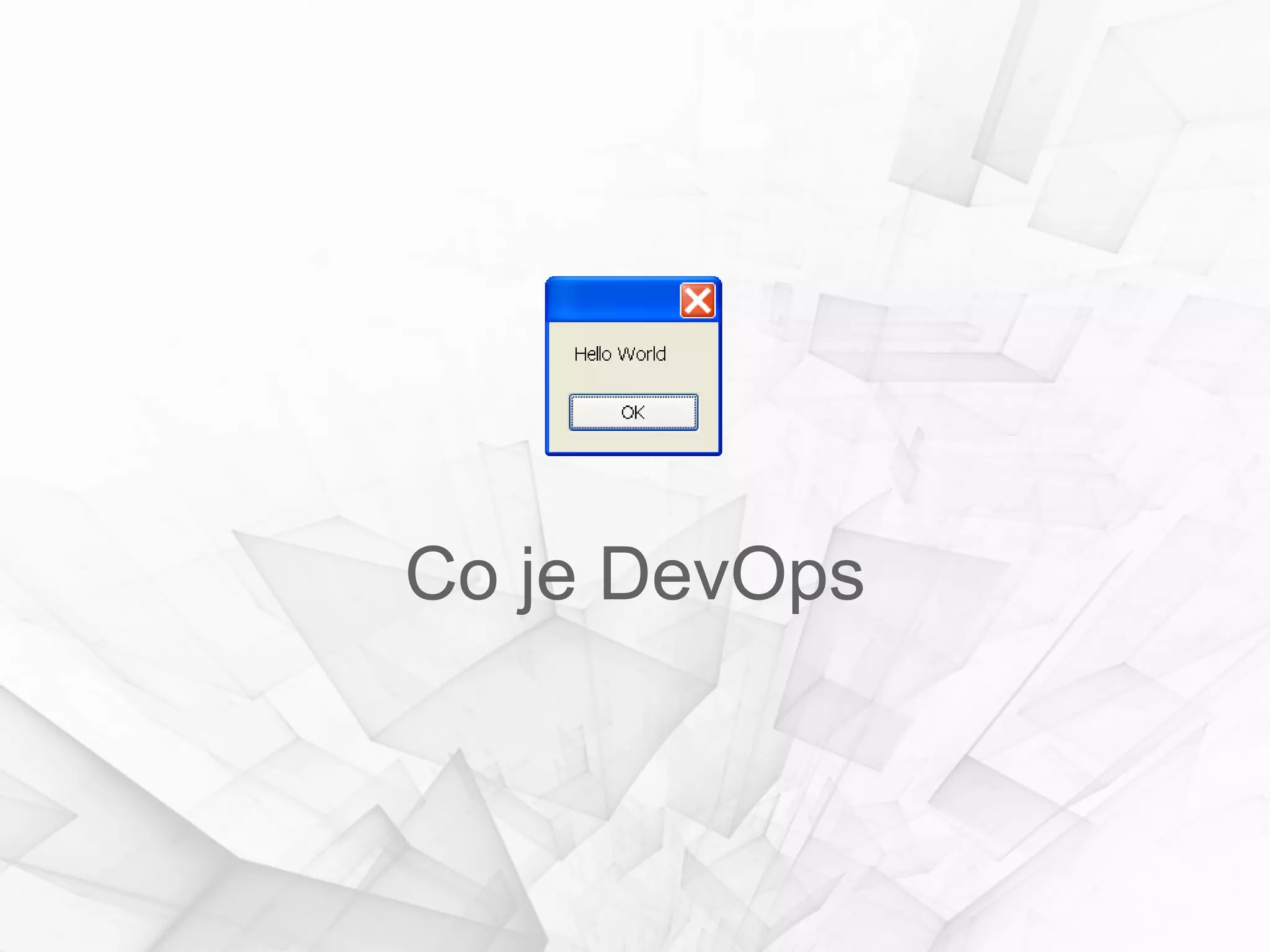 Co je DevOps
 