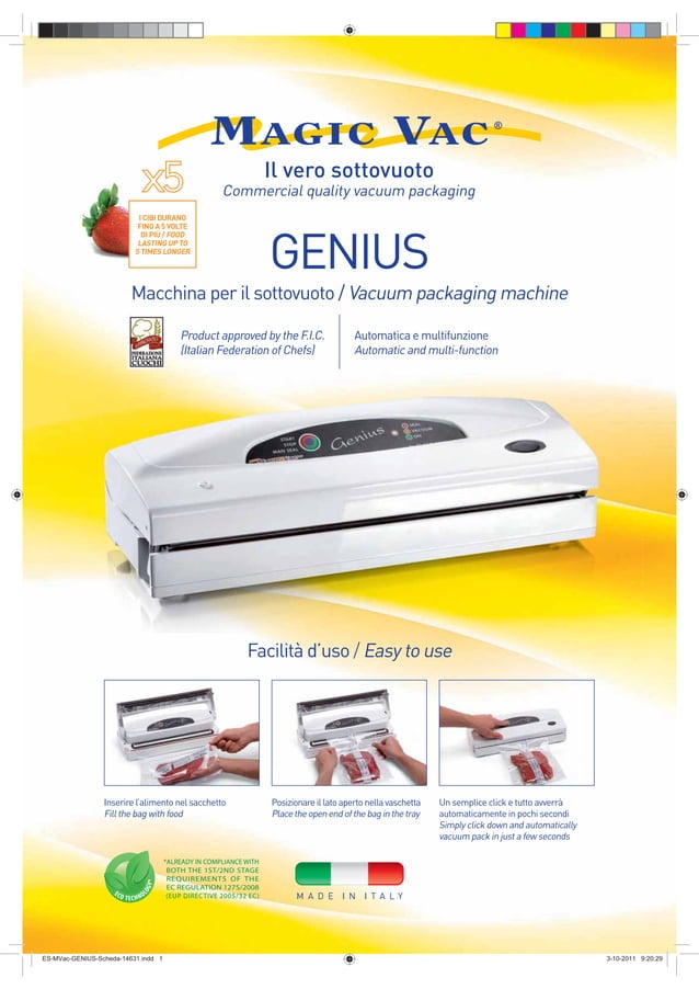 Macchina Sottovuoto Magic Vac Genius - Recensione E Opinioni - Foto 3