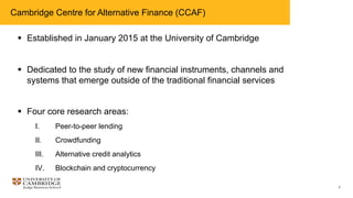 2
§ Established in January 2015 at the University of Cambridge
§ Dedicated to the study of new financial instruments, chan...