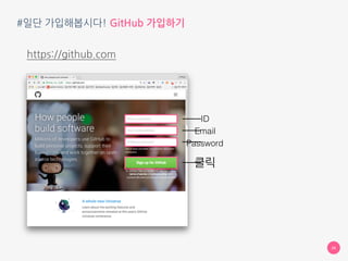 #무엇에 쓰는 물건인고? GitHub
GitHub 가 보관해줍니다!
(아닌 경우도 있어요 ㅋㅋㅋ)
26
 