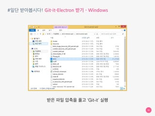#일단 받아봅시다! Git-it-Electron 받기 - Mac
36
위와 같이 나타난다면 성공
 
