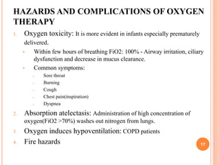oxygen therapy shikha bpt iv