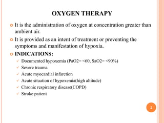 oxygen therapy shikha bpt iv