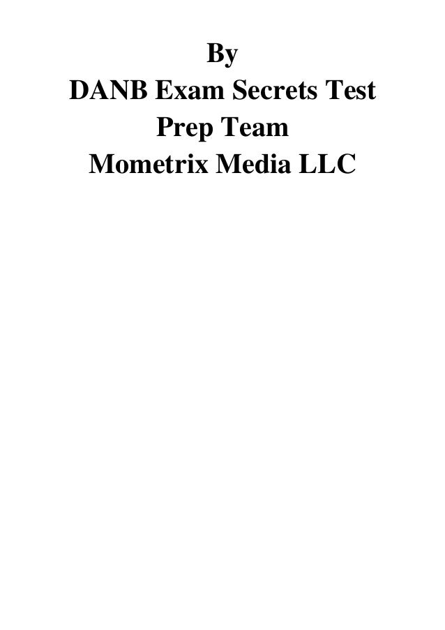 (2013) Secrets of the Orthodontic Assisting Exam Study Guide (PDF) DANB