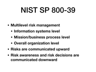 CNIT 160: Ch 3b: The Risk Management Life Cycle Slide 14