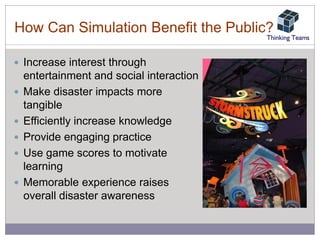 Use of Virtual Simulation for Emergency Preparedness | PDF