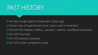 Peripheral Vascular Disease Case Presentation | PPTX
