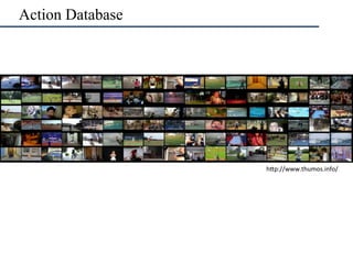Action Database
h"p://www.thumos.info/	
 