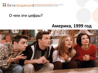 О чем эти цифры?

Америка, 1999 год

 
