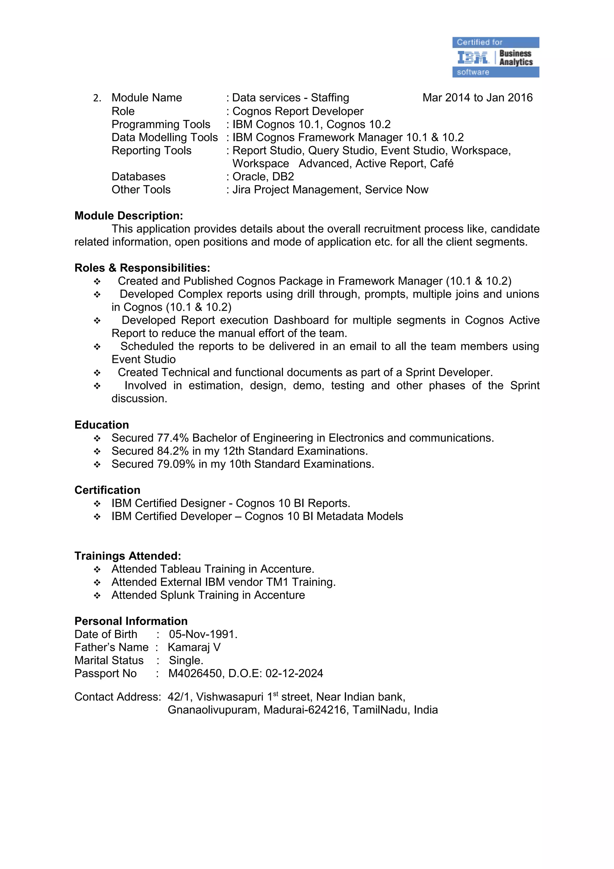 Gowsika_Cognos_Business_Intelligence | DOC