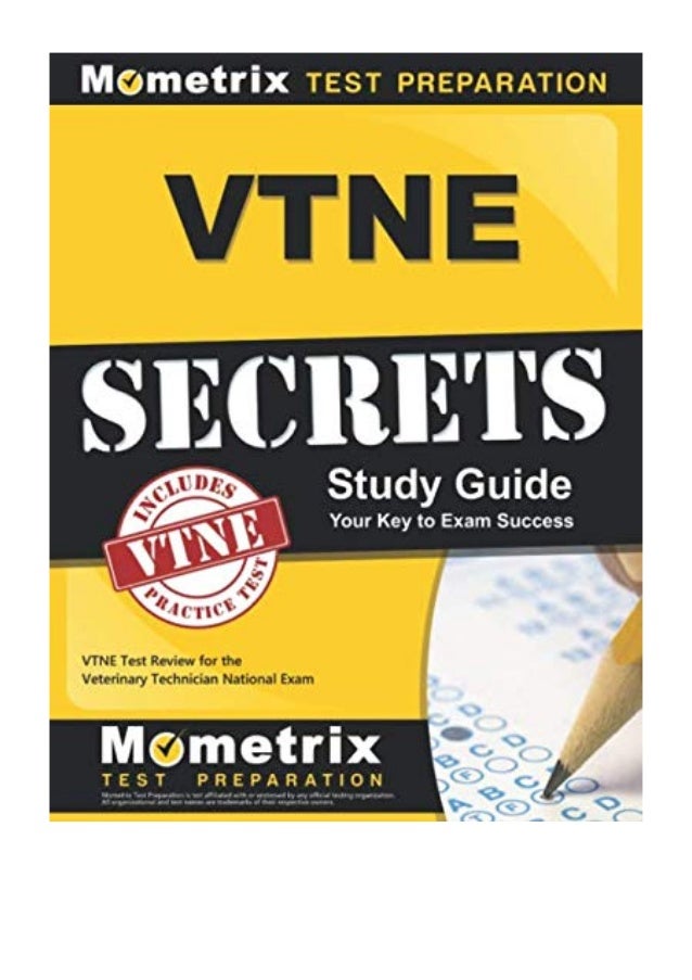 (2016) VTNE Secrets Study Guide (PDF) VTNE Test Review for the