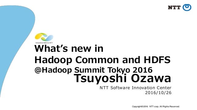 whats new in hadoop common and hdfs hadoop hdfs