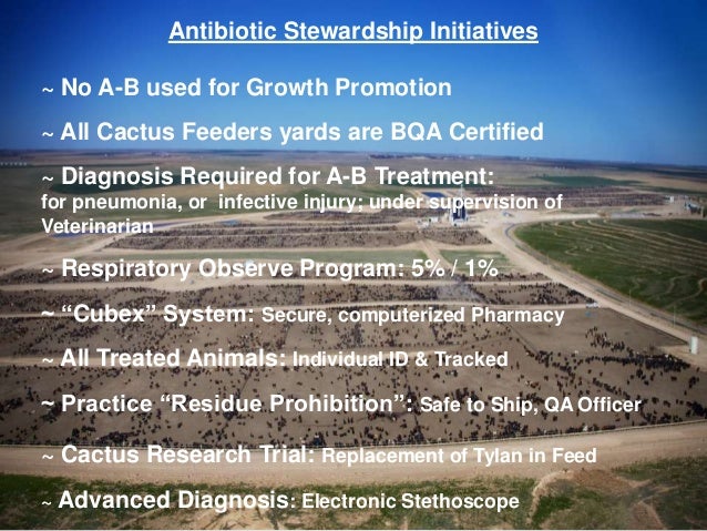 Kevin Hazelwood Antibiotic Stewardship Updates By Species Beef