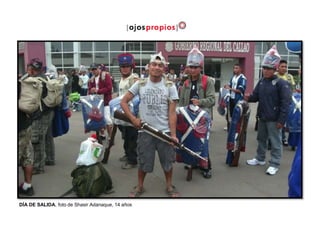 DÍA DE SALIDA, foto de Shasir Adanaque, 14 años
 