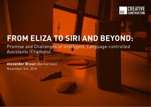 from eliza to siri
