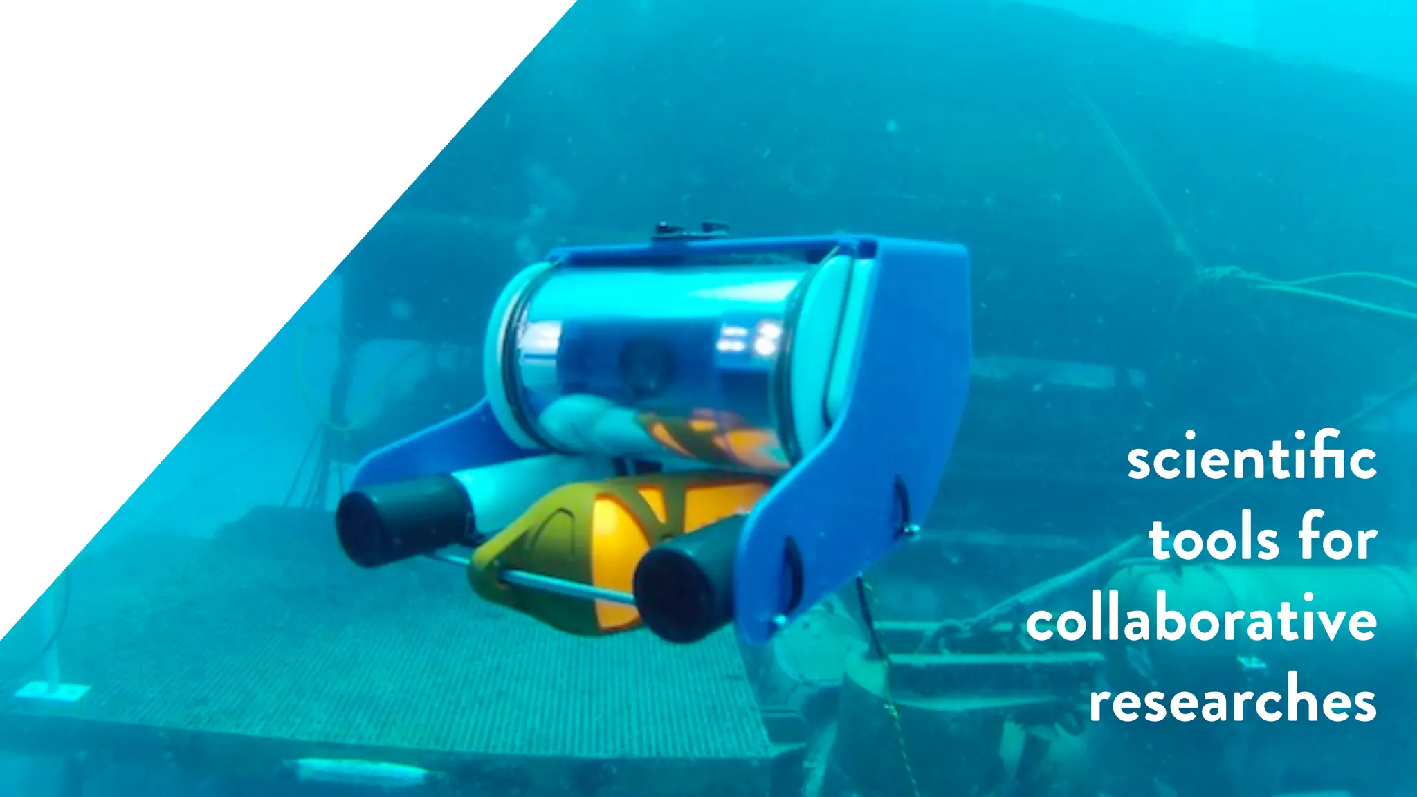 scientiﬁc
tools for
collaborative
researches
 