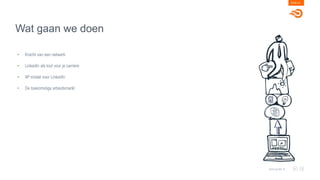 Wat gaan we doen
PAGE 03
www.goals.nl
• Kracht van een netwerk
• LinkedIn als tool voor je carrière
• 4P model voor LinkedIn
• De toekomstige arbeidsmarkt
 