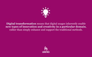 Digital Transformation - från status quo till verklig handling