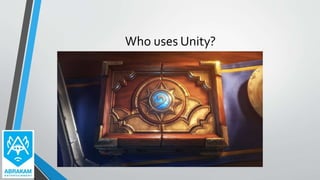 Sega Using Unity Engine Unity - Game Engine | PPTX