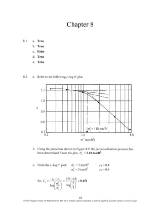 Introduction to Geotechnical Engineering 2nd Edition Das Solutions ...