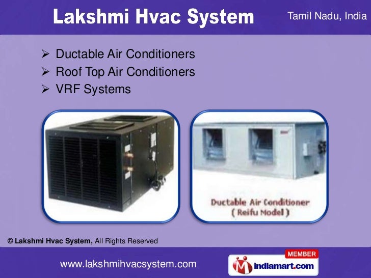 Lakshmi Hvac System Tamil Nadu india