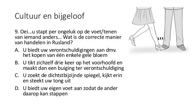 Meerkeuze quizvragen Meerkeuze quizvragen